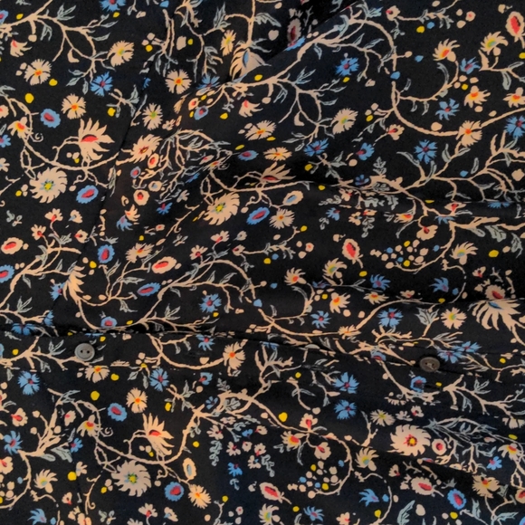 REBECCA TAYLOR SILK VIVIANNA VINE JACQUARD DRESS - Picture 10 of 10